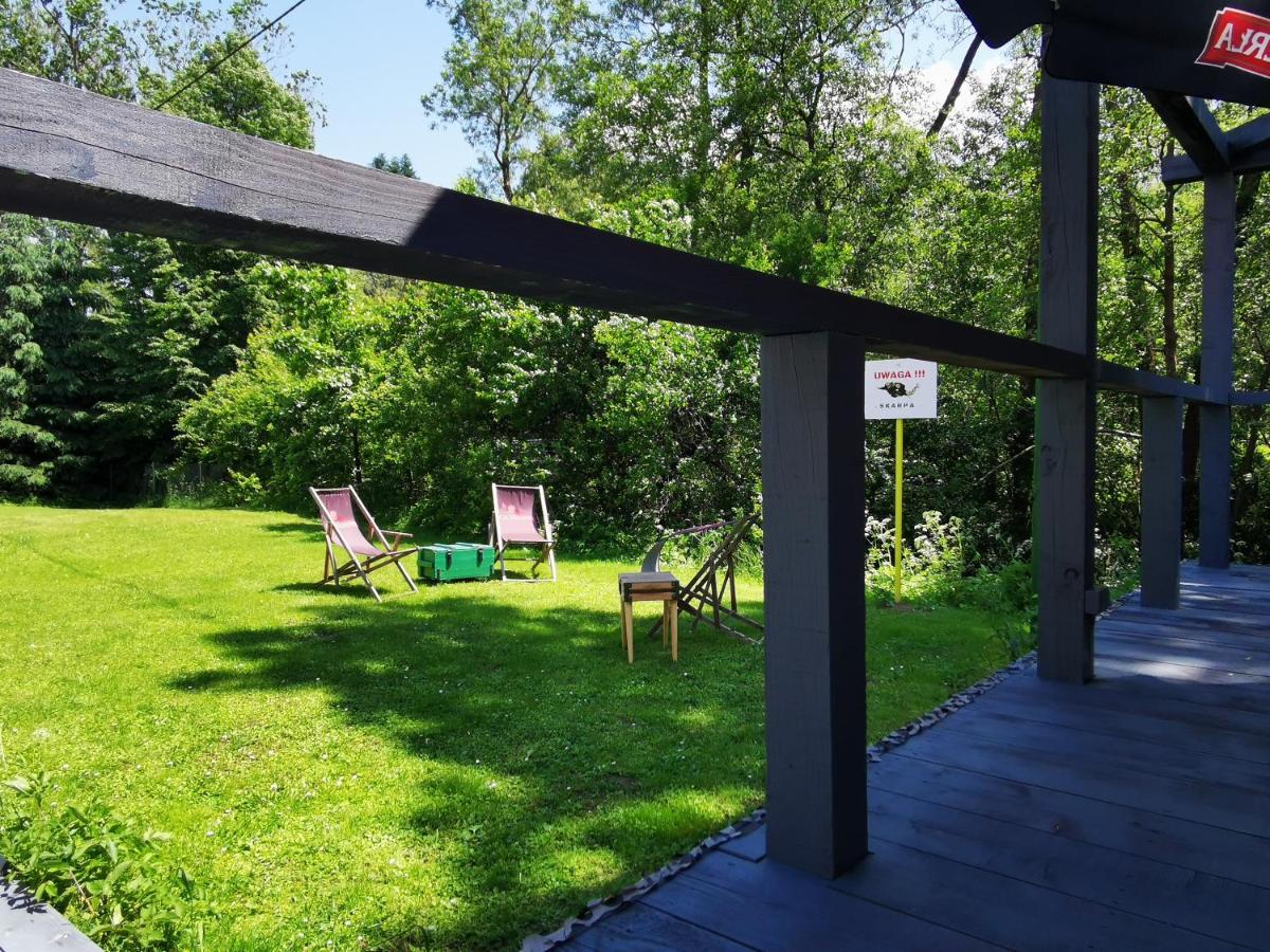 Apartamento Osrodek Volfcamp Kwaszenina Arłamów Exterior foto