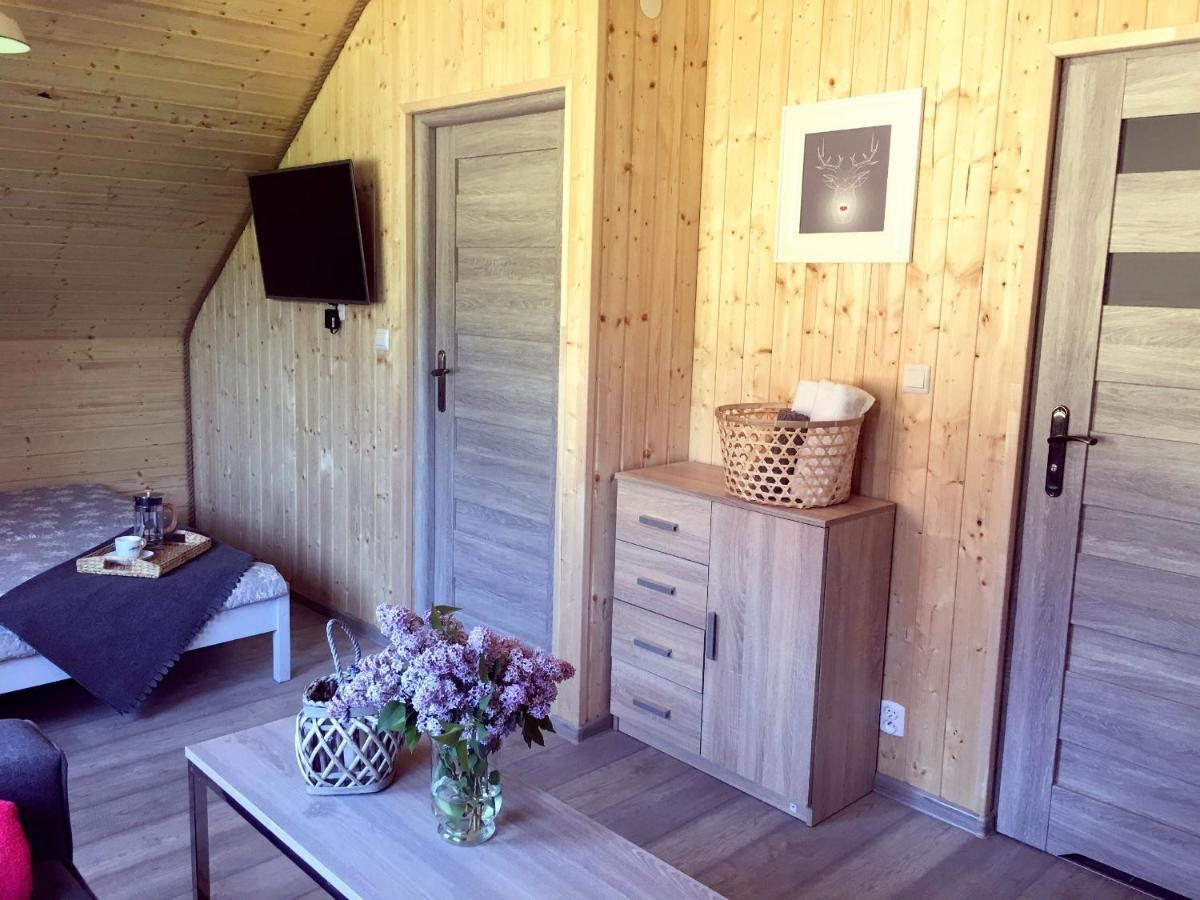 Apartamento Osrodek Volfcamp Kwaszenina Arłamów Exterior foto
