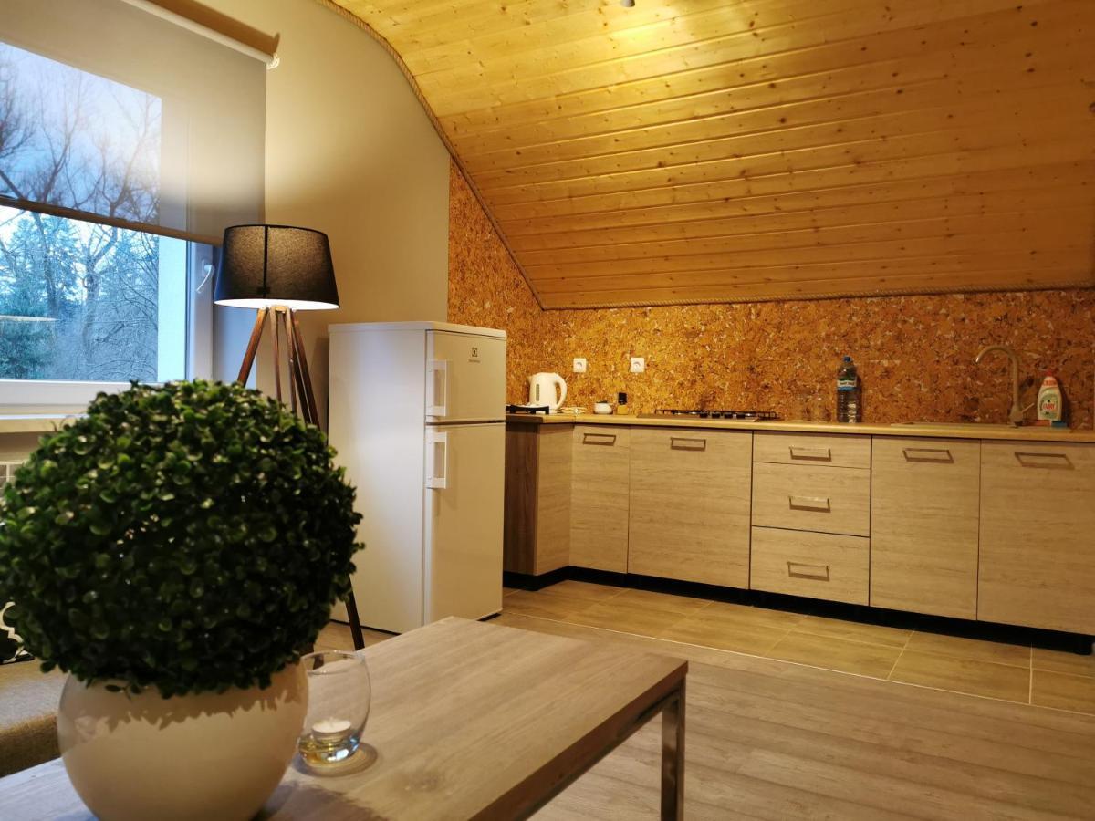 Apartamento Osrodek Volfcamp Kwaszenina Arłamów Exterior foto